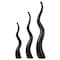 Uniquewise Tall Animal Horn Shape Floor Vase for Entryway Dining or Living Room, Ceramic Black 62 in. QI004040.L - alternate 6